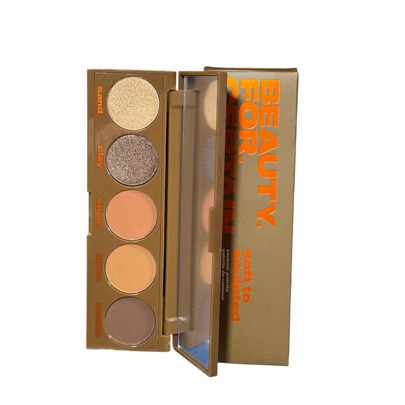 Beauty For Certain Eyeshadow & Contour Palette Matte & Metallic Shades - Picture 6 of 7